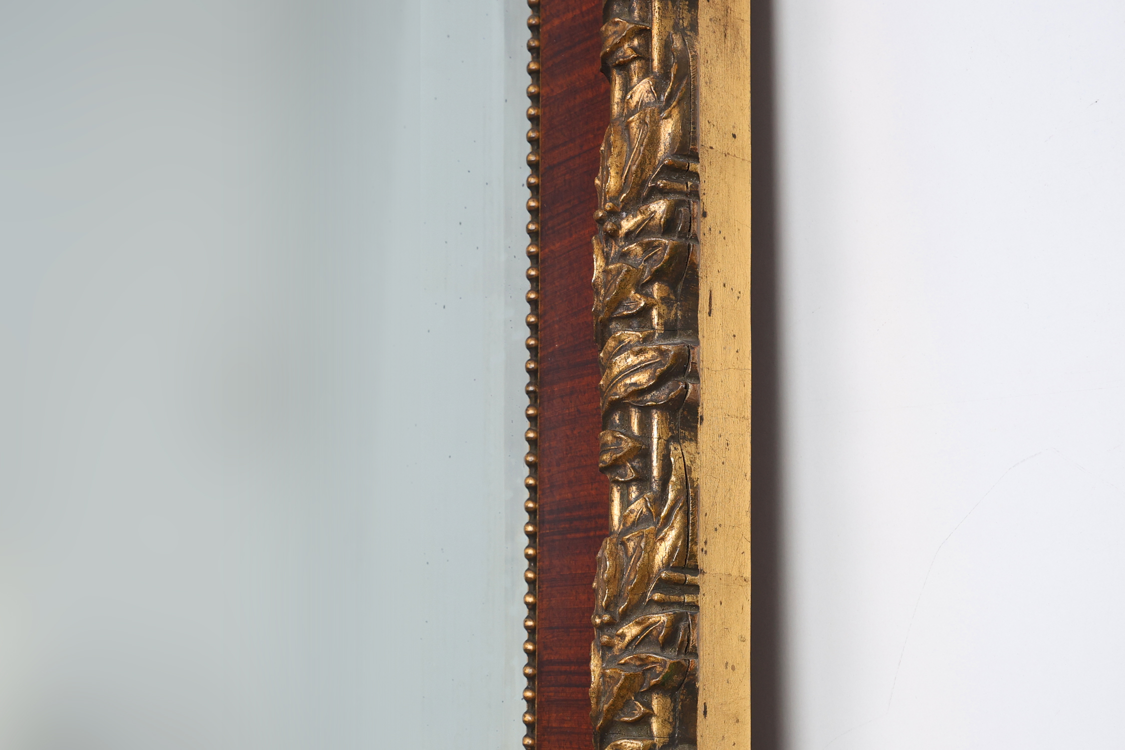 French classical mirror with gilded details, ca. 1900thumbnail